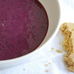 Cool Blueberry Soup