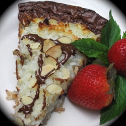 Chocolate Macaroon Pizza