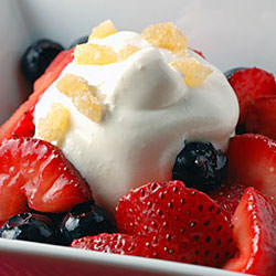 Lemon-Ginger Berry Dessert