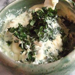 Garlic Basil Mayo