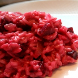 Creamy Beetroot Risotto