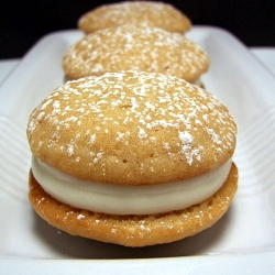 Mini Banana Whoopie Pies