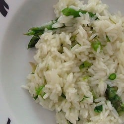 Basmati Rice with Asparagus & Fresh Herbs