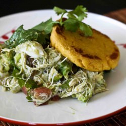 Arepas w/Crab & Avocado Salad