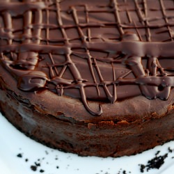 Deep Dark Chocolate Cheesecake