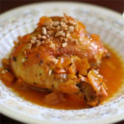 Chicken with Almonds and Honey