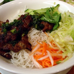 Vietnamese Grilled Pork on Bun