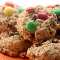 Oatmeal M&M Cookies