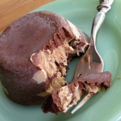 Chocolate-Banded Java Chip Torte