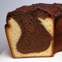 Black and White Pound Cake