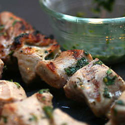 Grilled Tuna Skewers