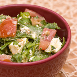 Spinach, Tomato and Feta Salad