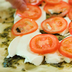 Tomato-Basil Pizza