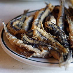 Fried Whitebait Fish