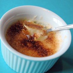 Ginger Vanilla Creme Brulee