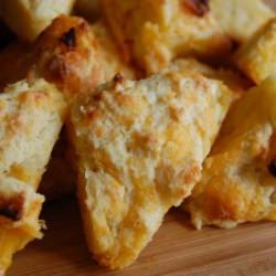 Apple Cheddar Scones