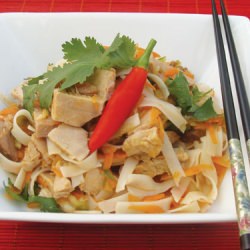 Spicy Pork and Noodle Salad