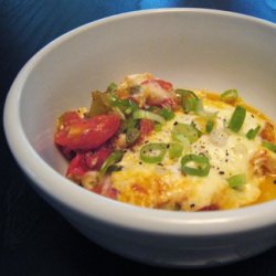 Eggs with Chiles and Tomatoes