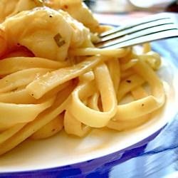 Prawn Linguine in Thermidor Sauce