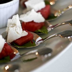 Watermelon, Ricotta & Mint Salad