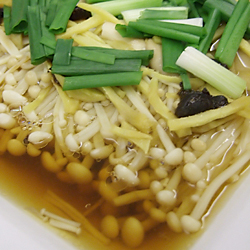 Steamed Enoki…