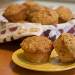 Peach and Oat Muffins