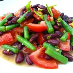 Bean Salad with Capers & Oregano