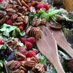 Raspberry Pecan Salad