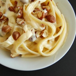 Three Cheese Hazelnut Pasta