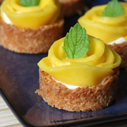 Mango Coconut Tartelettes