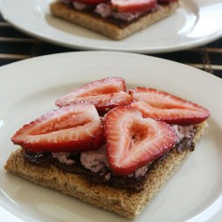 Simple Strawberry Toasts