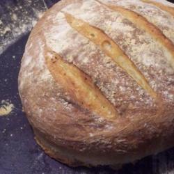 Homemade Boule Bread