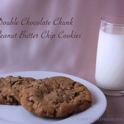 Chocolate & Peanut Butter Chip Cookies