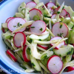 Fennel and Cucumber Salad