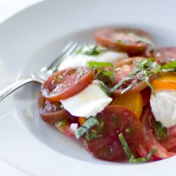 Tomato, Mozzarella and Basil