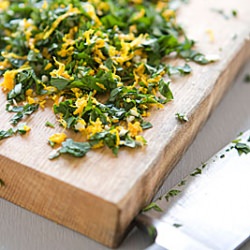 Hand-Chopped Gremolata