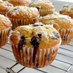 Banana Blueberry Lemon Muffins