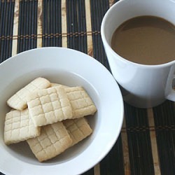 Coffee with Lemon Cookies