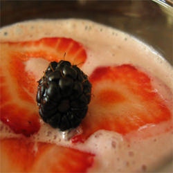 Strawberry and Blackberry Smoothie