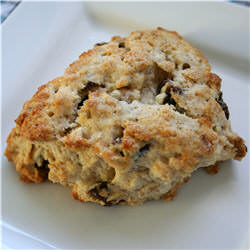 Cherry Almond Oatmeal Scones