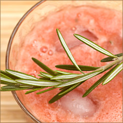 Watermelon, Lime and Rosemary Drink