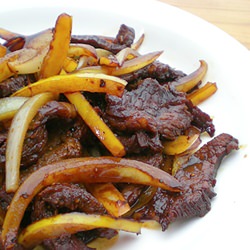 Black Pepper Beef Stir-fry