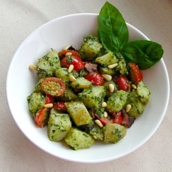 Potato & Tomato Pesto Salad