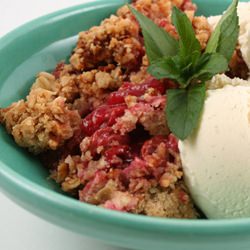 Tart Cherry Crisp