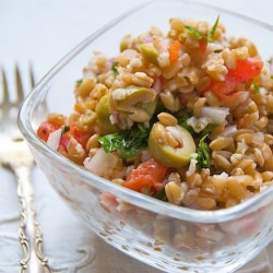 Farro Salad with Tomato…