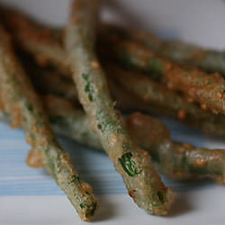 Sesame Tempura Green Beans