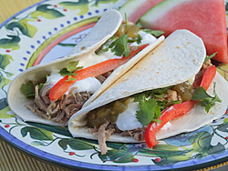 Slow Cooked Carnitas Tacos