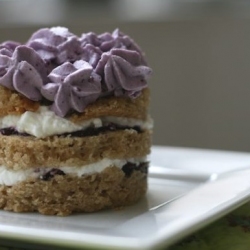 Blueberry Cinnamon Cakes