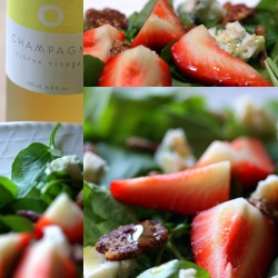 Strawberry Gorgonzola Salad