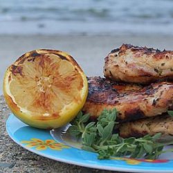 Grilled Chicken w/ Lemon & Oregano